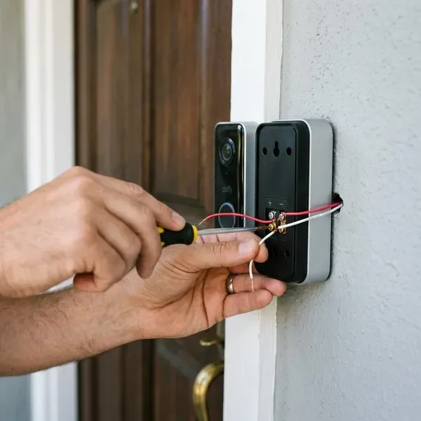 Slimme deurbel met 2 draden aansluiten