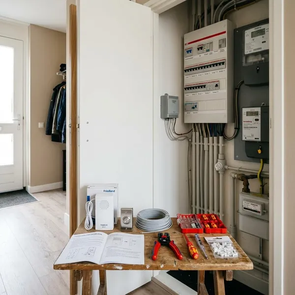 deurbel aansluiten meterkast