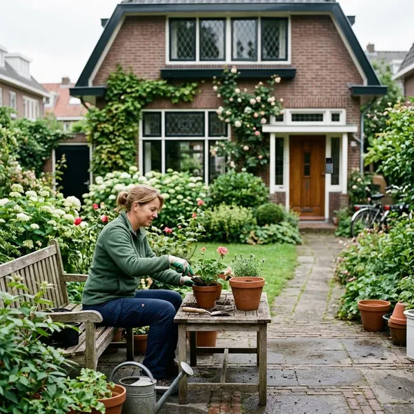 deurbel horen in de tuin