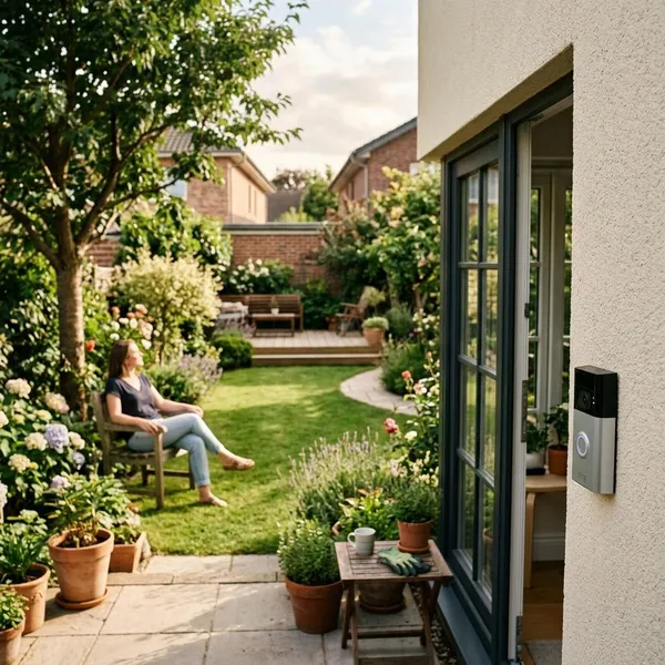 Deurbel goed instellen voor de tuin