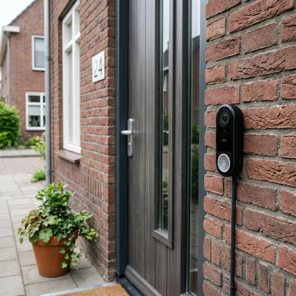 Hoe werkt een deurbel met camera op stroom