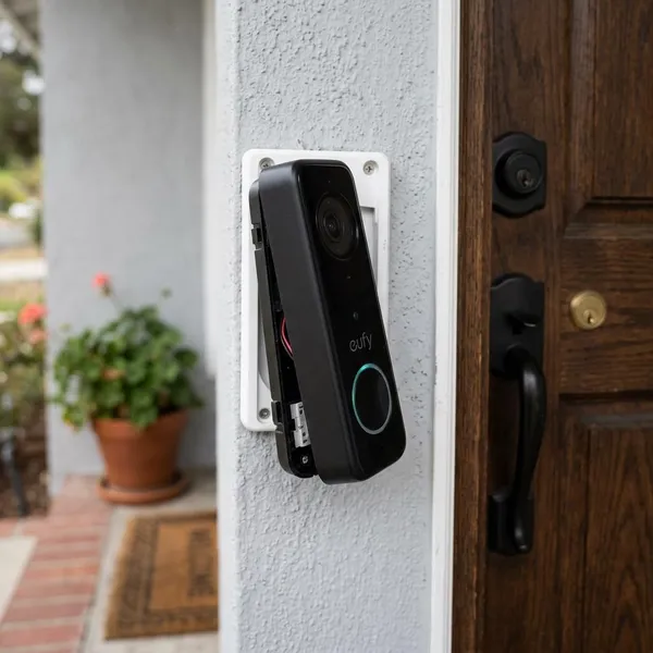 eufy deurbel klikt niet vast