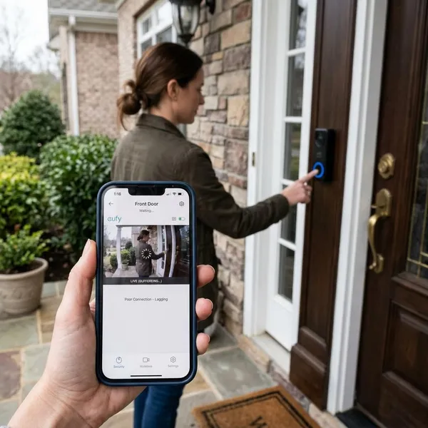 Waarom een Eufy deurbel traag reageert op je telefoon