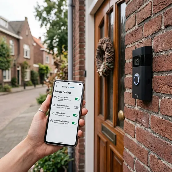 Wat mag je deurbelcamera filmen
