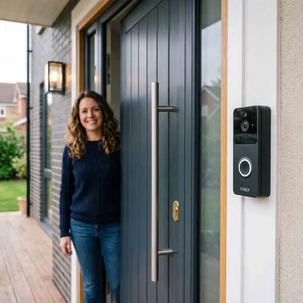 Controleer de Finex deurbel na de installatie