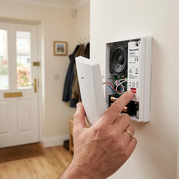 Draadloze Honeywell deurbel geluid oplossen