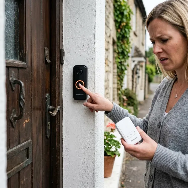 Honeywell draadloze deurbel problemen