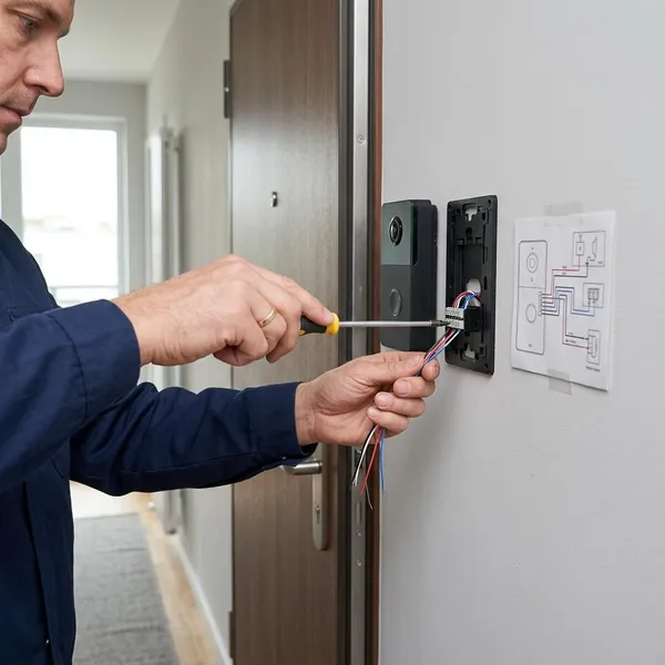 Intercom deurbel installeren in 7 stappen