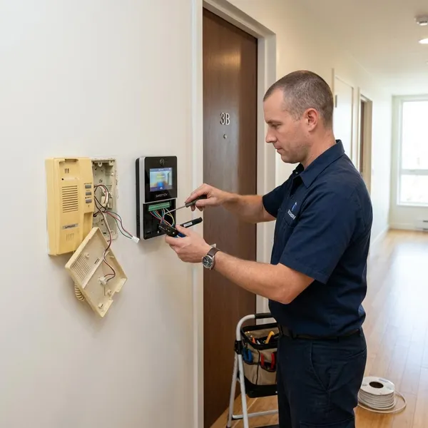 Privacy en veiligheid bij een camera-intercom
