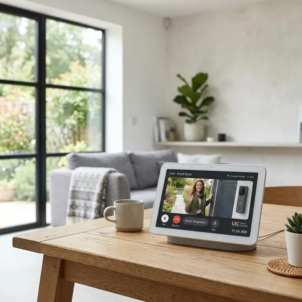 LSC deurbel koppelen aan Google Nest Hub