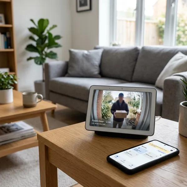 Als Google Home je LSC deurbel niet ziet