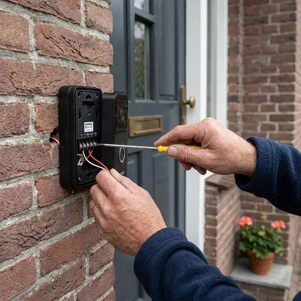 Marmitek deurbel aansluiten