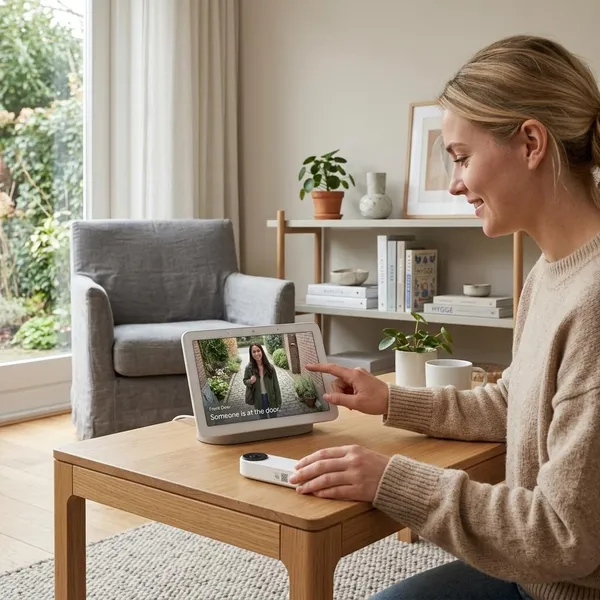 Nest deurbel koppelen aan Google Nest Hub
