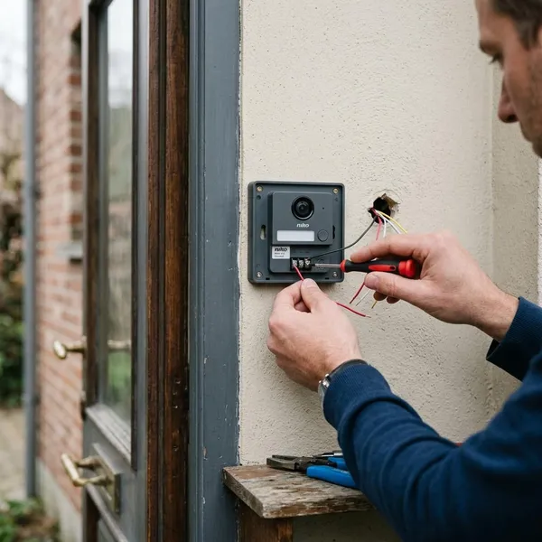Wat heb je nodig om een Niko deurbel 12V aan te sluiten