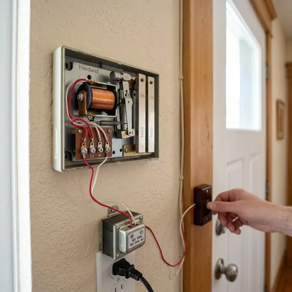 elektrische deurbel repareren