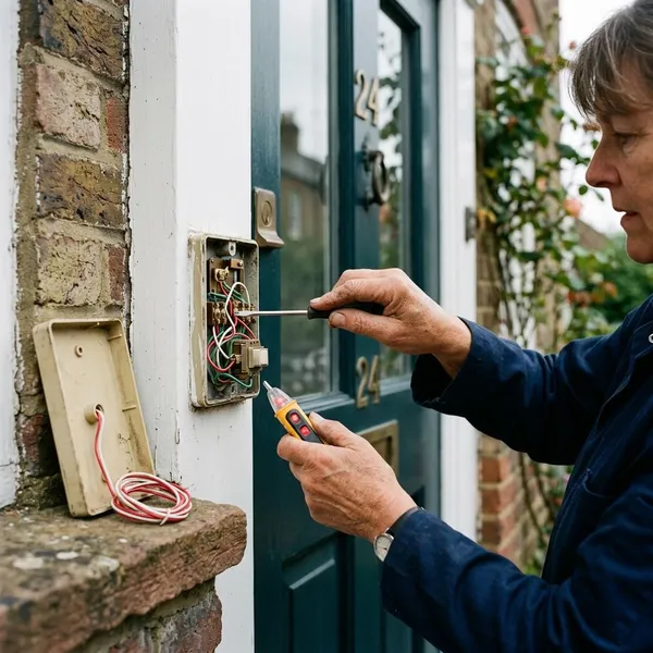 Waarom doet je elektrische deurbel het niet