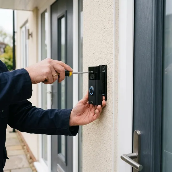 Hoe je een Ring deurbel zonder bedrading installeert