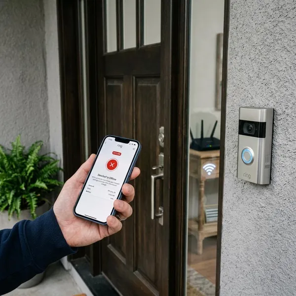 Waarom Ring geen verbinding maakt met wifi